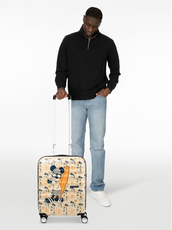 American Tourister American Tourister Walizka kabinowa 310748 Beżowy