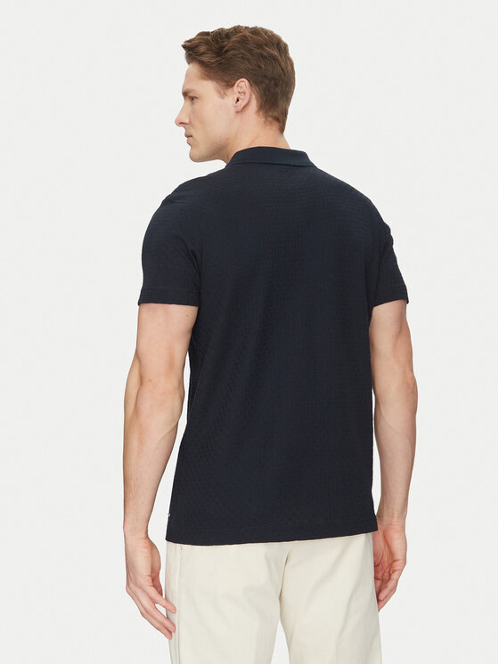 JOOP! JOOP! Polo 10018924 30044673 Granatowy Regular Fit