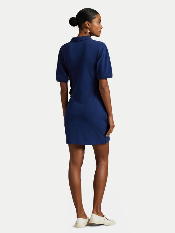 Polo Ralph Lauren Polo Ralph Lauren Sukienka codzienna 211A88516001 Granatowy Straight Fit