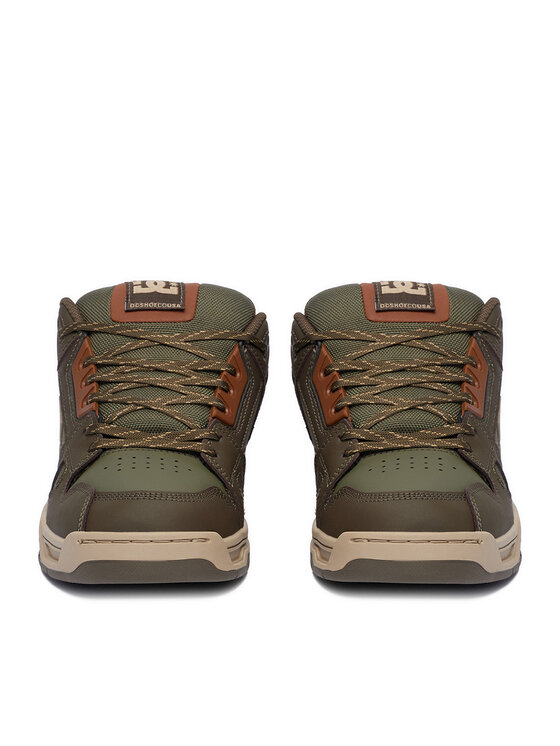 DC Shoes DC Shoes Sneakersy EO-STAG WNT DC02399301 Zielony ciemny