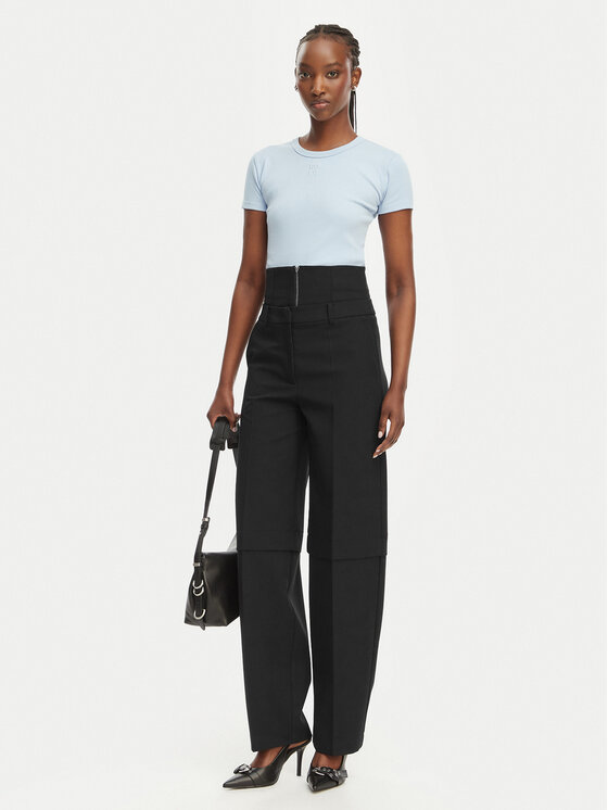 HUGO HUGO T-krekls Delanor 50512000 Gaiši zila Slim Fit