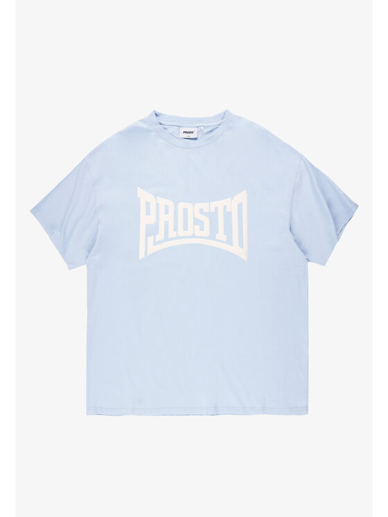 PROSTO. PROSTO. T-Shirt Ever KL261MTEE1142 Niebieski Oversize
