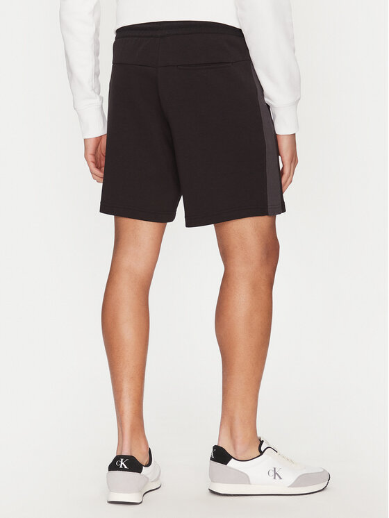 Calvin Klein Jeans Calvin Klein Jeans Sportske kratke hlače J30J327246 Crna Relaxed Fit