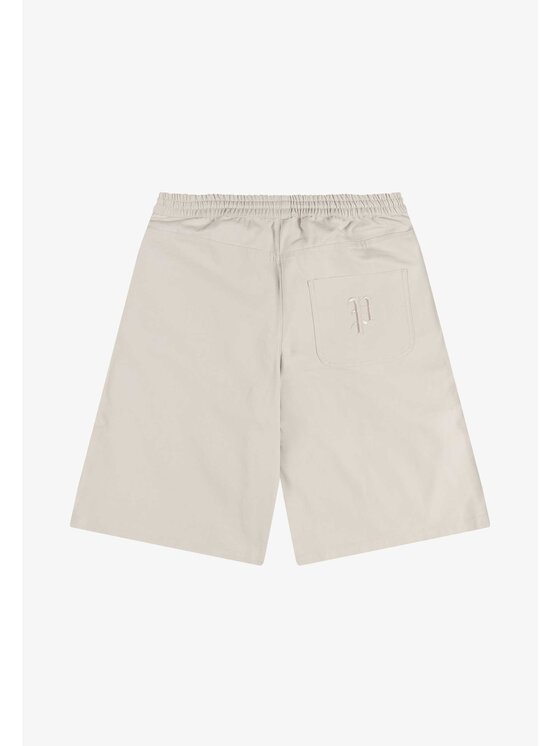 PROSTO. PROSTO. Szorty sportowe Reverse Beżowy Baggy Fit