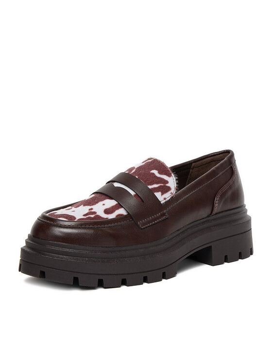 JENNY JENNY Loafersy CEO-HY25720-2 Hnědá