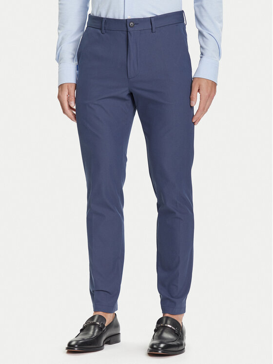 BOSS BOSS Pantaloni chino P-Kaiton1 50543945 Albastru Slim Fit