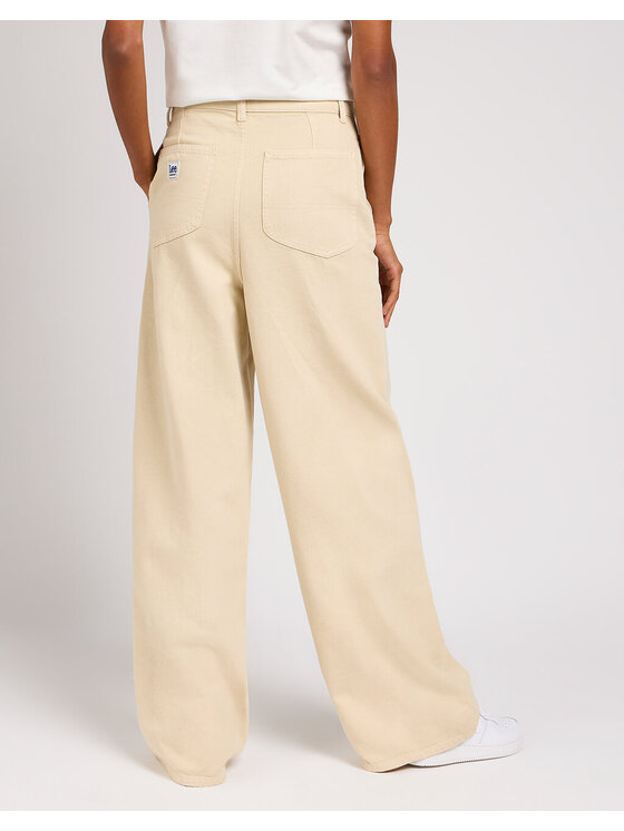 Lee Lee Pantaloni di tessuto CHINO RELAXED Grigio Loose Fit