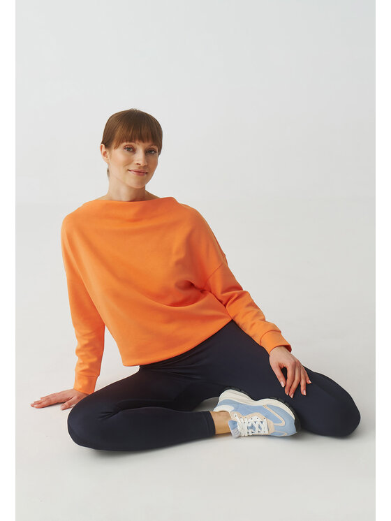 TATUUM TATUUM Mikina SILVANA Oranžová Classic Fit