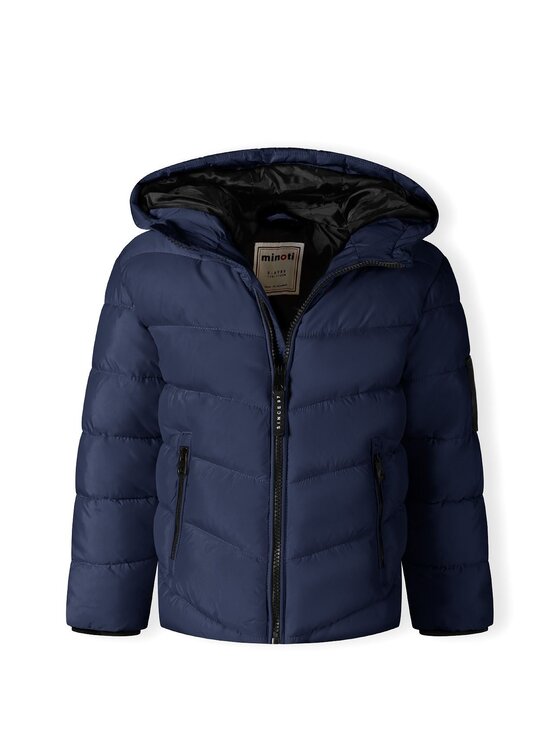 minoti minoti Kurtka zimowa 33COAT504 Granatowy Regular Fit