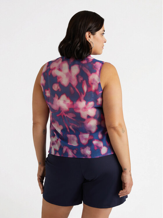 Fiorella Rubino Fiorella Rubino Top D251T000256N0Z4 Blu Slim Fit
