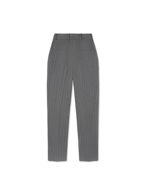 La Mania La Mania Spodnie garniturowe DANA 2 Szary Classic Fit