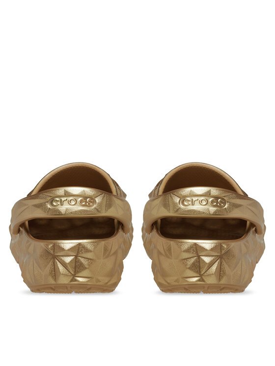 Crocs Crocs Ciabatte Cls Metallic Geometric Clog 210002 Oro