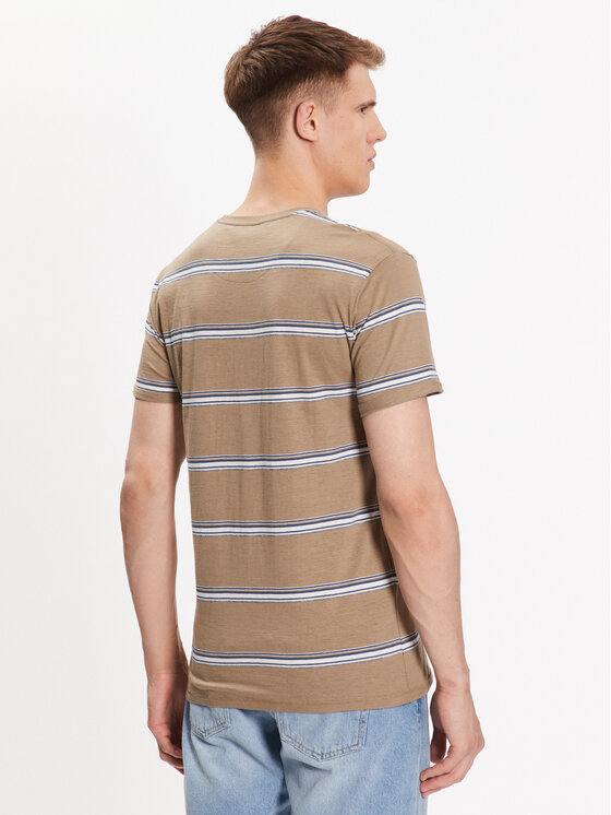 T-shirt Million 40-965 Verde Regular Fit