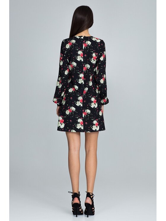 FIGL FIGL Sukienka M596 Kolorowy Regular Fit
