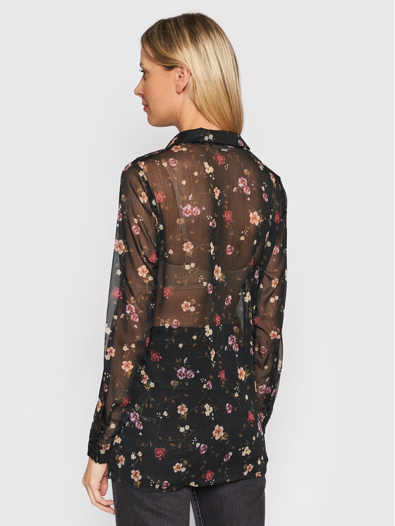 Camicia Clouis W1BH17 WDW52 Nero Regular Fit