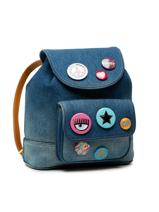 Chiara Ferragni Chiara Ferragni Rucksack 72SB4BH5 Dunkelblau