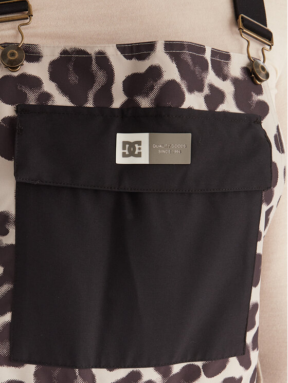 DC Shoes DC Shoes Lyžařské kalhoty Valiant BIB ADJTP03030 Béžová Regular Fit