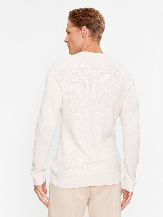 Guess Guess Maglione M3BR17 Z38V2 Écru Slim Fit