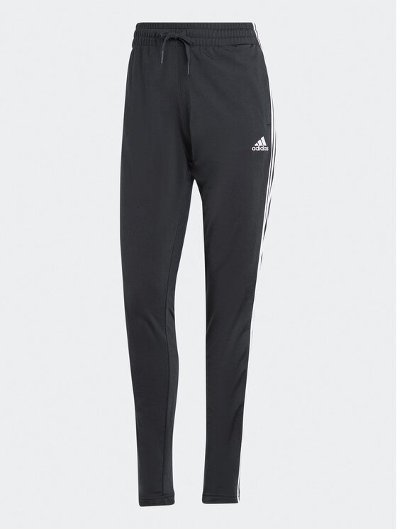 adidas adidas Анцуг Essentials 3-Stripes IJ8781 Черен Slim Fit