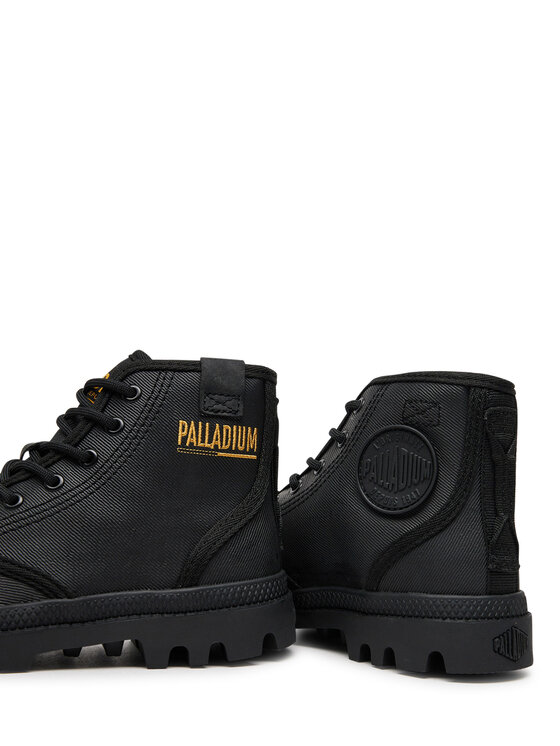 Palladium Palladium Turistická obuv PAMPA HI COATED 74375-008-M Černá