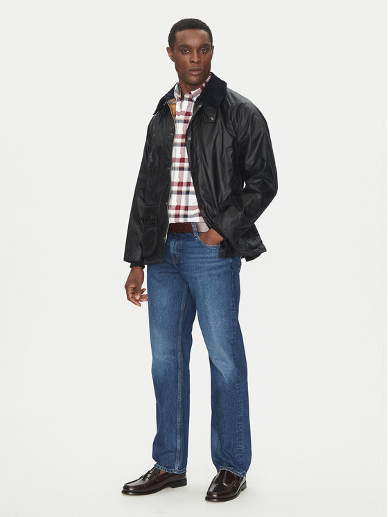 Barbour Barbour Prehodna jakna Bedale MWX0018NY91 Mornarsko modra Relaxed Fit