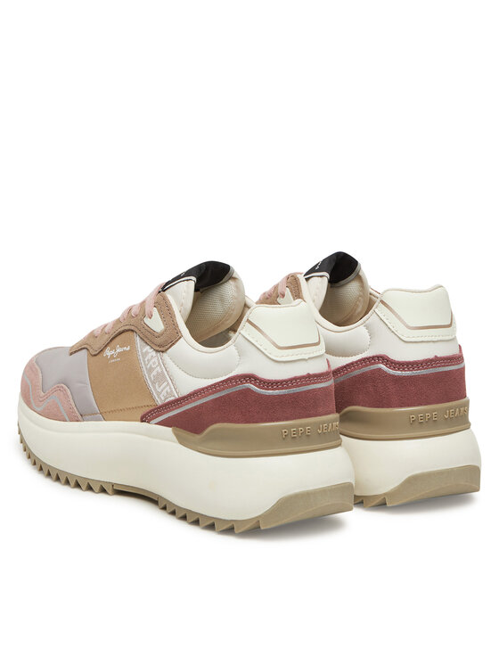 Pepe Jeans Pepe Jeans Sneakersy Kimi Glam PLS60042 Różowy