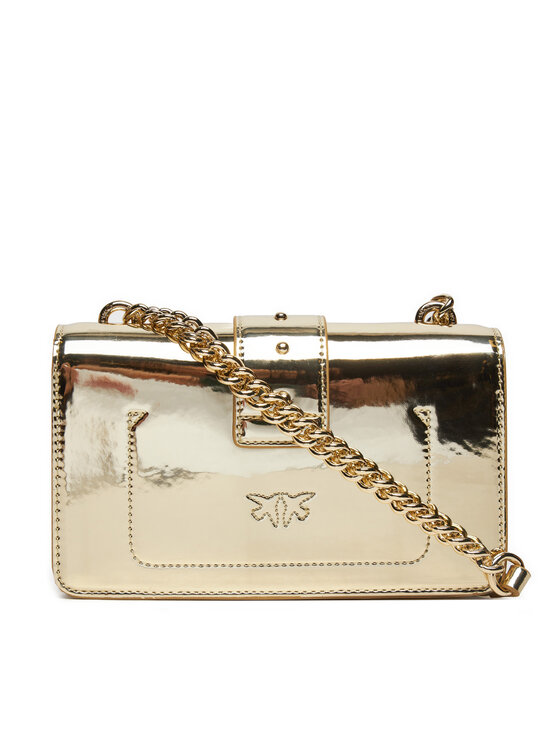 PINKO Pinko Torebka Love One Mini Cl PE 24 PLTT 100059 A1JD Złoty