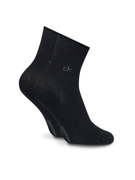 Calvin Klein Calvin Klein Ilgos Moteriškos Kojinės 701229681 Juoda