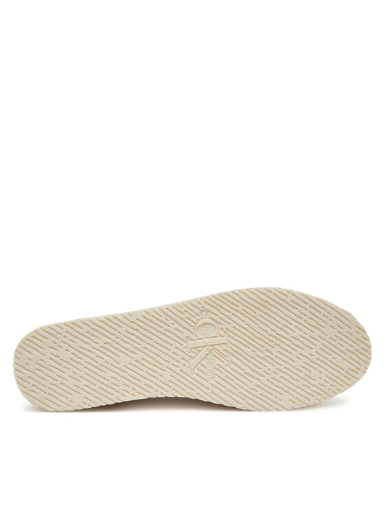Calvin Klein Jeans Calvin Klein Jeans Espadrilky Flatform Esdparille Mg/Hdw YW0YW01737 Écru
