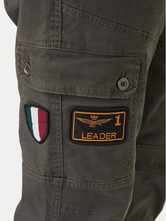 Aeronautica Militare Aeronautica Militare Pantaloni di tessuto 252PA1688UCT03399 Grigio Regular Fit