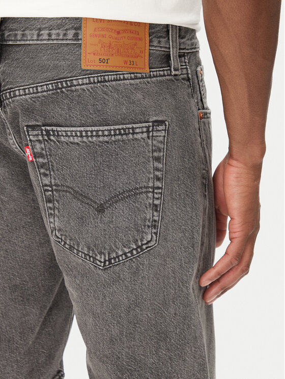 Levi's® Levi's® Szorty jeansowe 501® 36512-0254 Czarny Regular Fit