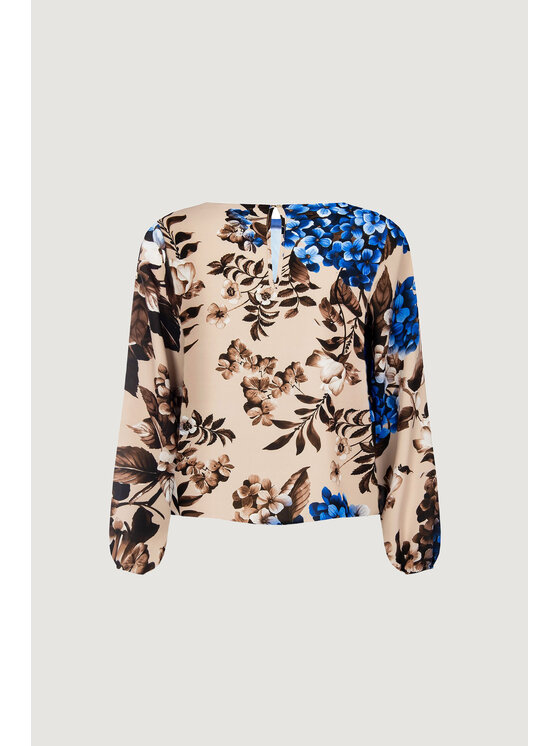 Rinascimento Rinascimento Blusa REWI Blu Long Fit