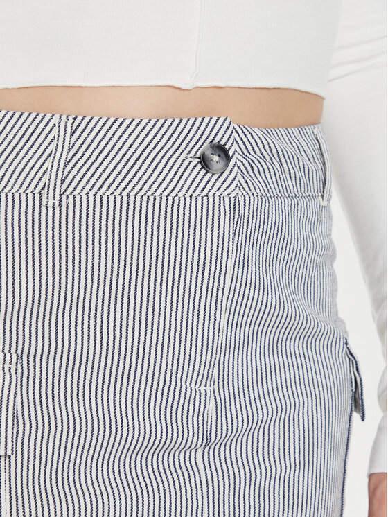 Gina Tricot Gina Tricot Pouzdrová sukně 21988 Tmavomodrá Slim Fit
