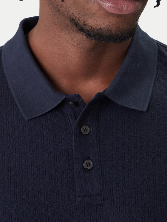 JOOP! JOOP! Polokošile Roni 10100056 30100501 Tmavomodrá Regular Fit