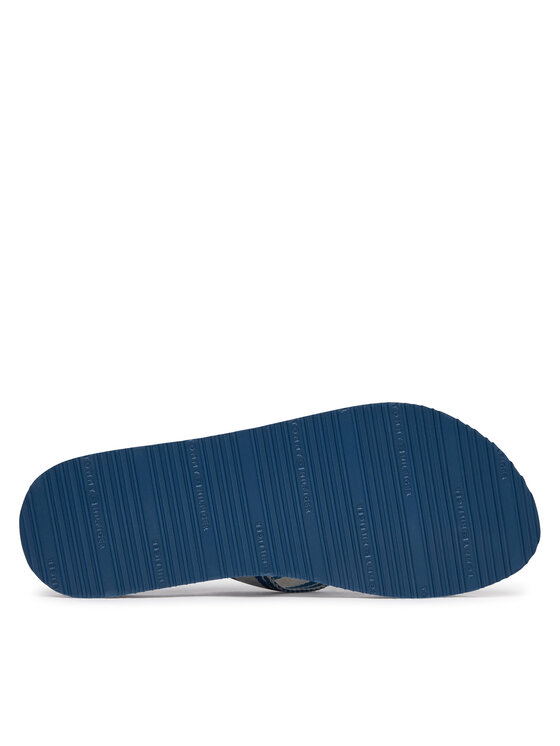 Tommy Hilfiger Tommy Hilfiger Flip flop Th Webbing Summer Sandal FW0FW09193 Albastru
