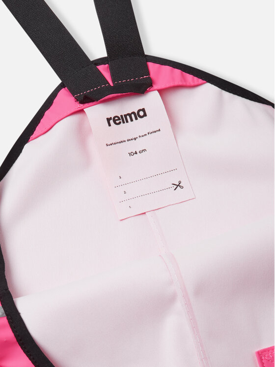 Reima Reima Spodnie przeciwdeszczowe Lammikko 5100026A Różowy Regular Fit