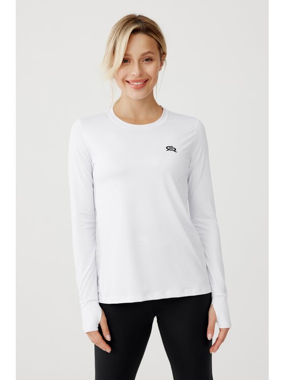 ROUGH RADICAL ROUGH RADICAL Maglietta tecnica FUN LS Bianco Regular Fit