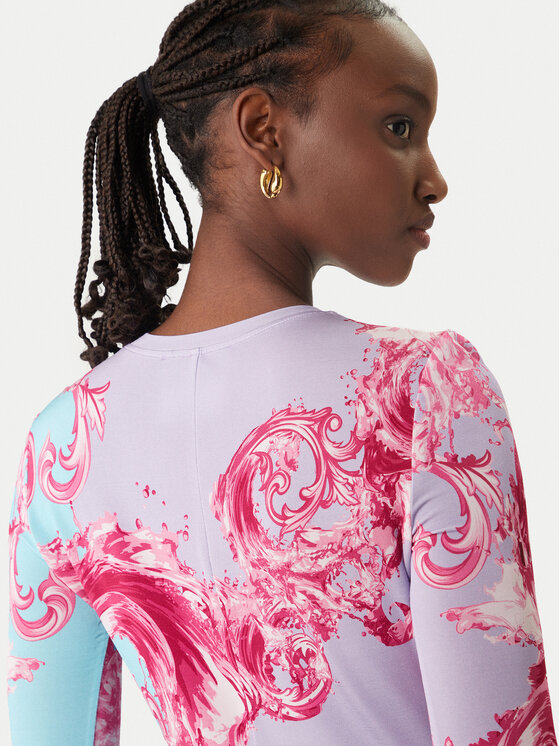 Versace Jeans Couture Versace Jeans Couture Повсякденна сукня 80HAO9P0 JS547 Кольоровий Slim Fit