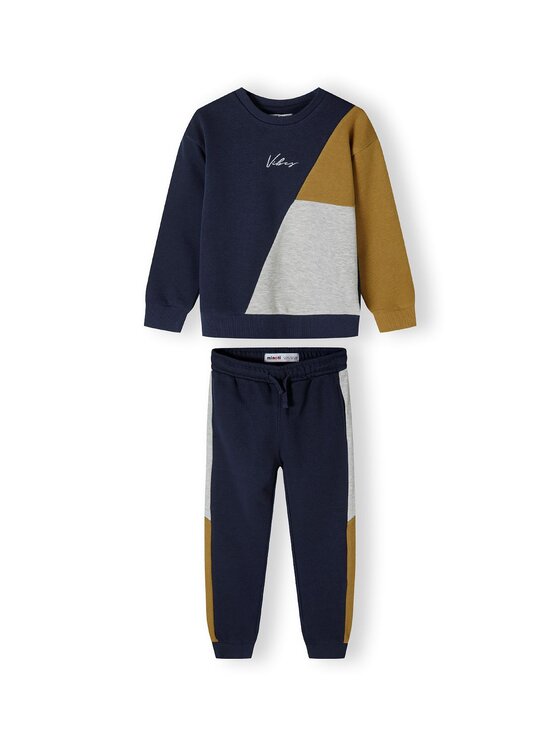 minoti minoti Bluza 23fleece201 Granatowy Regular Fit