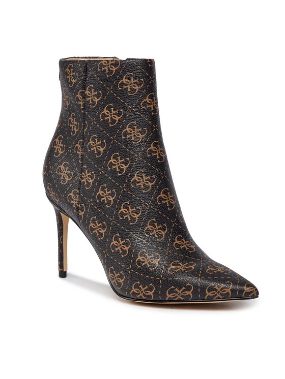 Guess Guess Botki Richer6 FL8RI6 FAL10 Brązowy
