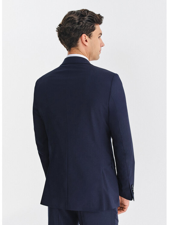 Pako Lorente Pako Lorente Marynarka P000P-3G-005 Granatowy Slim Fit