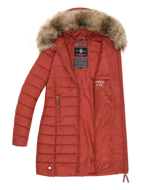 Marikoo Marikoo Kurtka zimowa Rose Beżowy Regular Fit