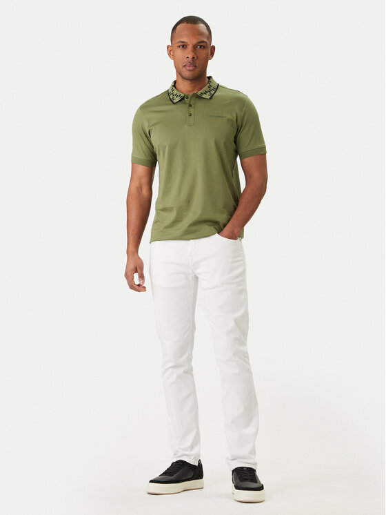 KARL LAGERFELD KARL LAGERFELD Tricou polo 745010 562200 Verde Regular Fit