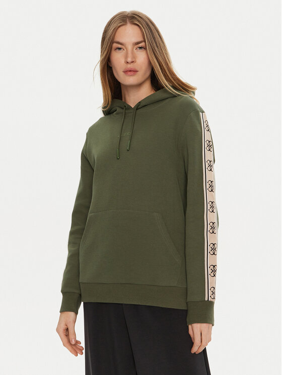 Guess Guess Felpa Carla V4YQ11 KB3P2 Verde Regular Fit