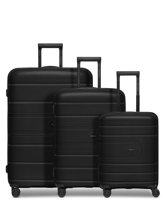 Redolz Redolz Komplet walizek 320908 Czarny