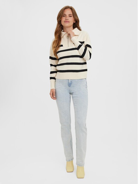 Vero Moda Vero Moda Džemper Saba 10269246 Šarena Relaxed Fit