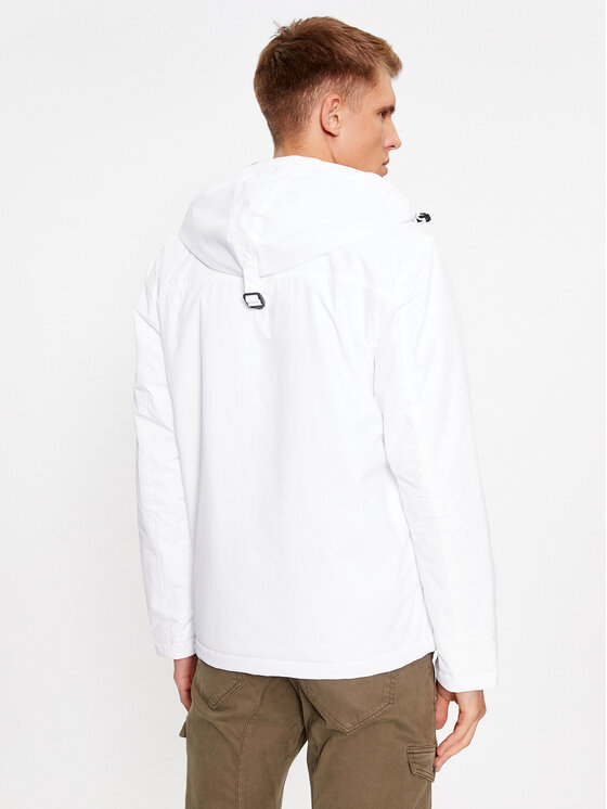 Napapijri Napapijri Μπουφάν anorak NP0A4GMD Λευκό Regular Fit