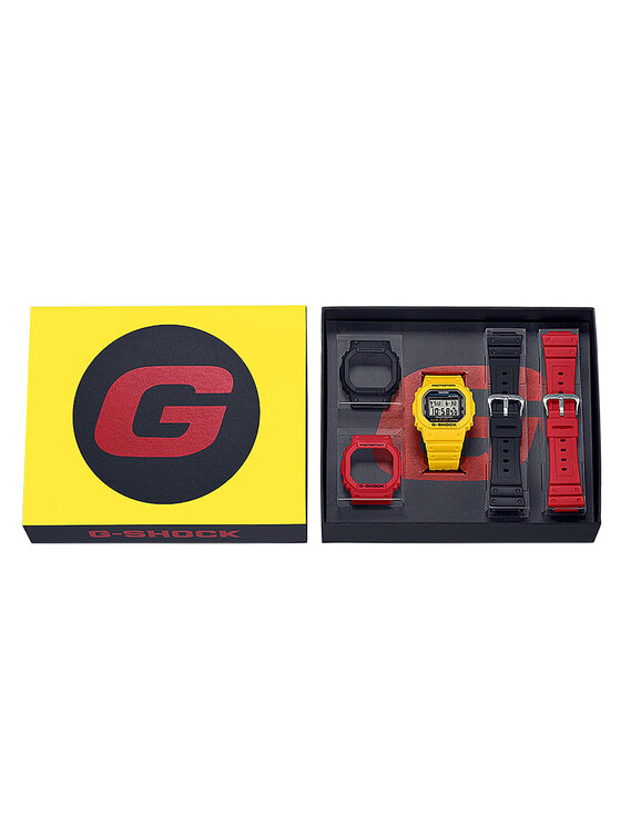 G-Shock G-Shock Zegarek DWE-5600R-9ER Żółty