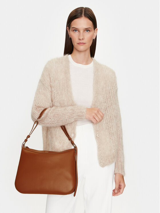 DKNY DKNY Τσάντα Gramercy Md Hobo R33CCY37 Καφέ