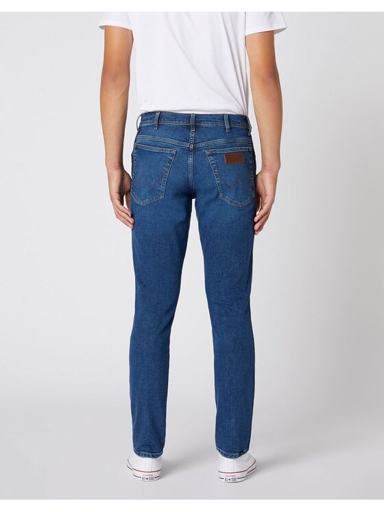 Wrangler Wrangler Jeansy TEXAS SLIM Niebieski Regular Fit